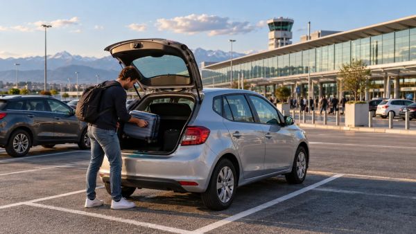 Réservation de voitures à l'aéroport de Turin avec transparence