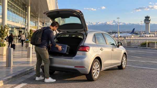Réservation de voitures à l'aéroport de Turin avec transparence